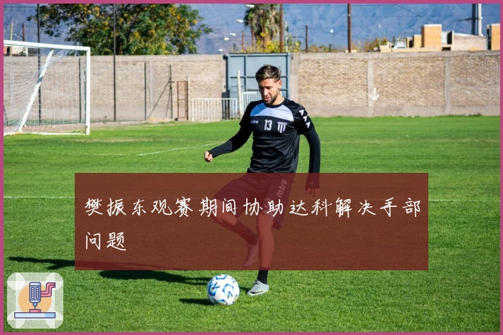 樊振东观赛期间协助达科解决手部问题